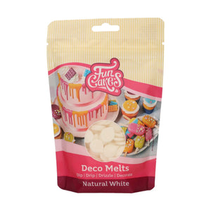 FunCakes Deco Melts -Extreme White- Without E171 - 250g