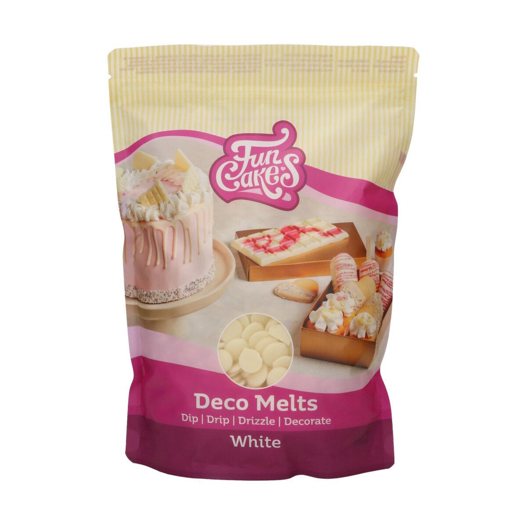 FunCakes Deco Melts - Blanc - 1kg