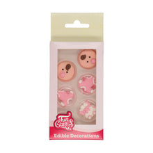 Load image into Gallery viewer, FunCakes Sugar Decorations Baby Girl Set/8
