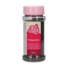 Load image into Gallery viewer, FunCakes Nonpareils - Black - 80g
