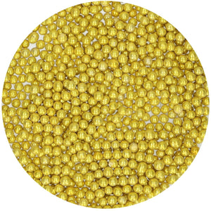 FunCakes Sugar Pearls -Metallic Gold- 80g