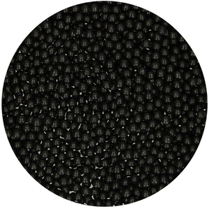 FunCakes Sugar Pearls -Shiny Black- 80g