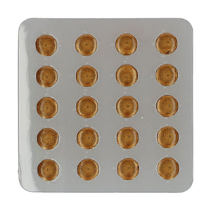 FunCakes Comestible Jelly Diamonds - Pearl Gold - pk/20