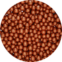 Charger l&#39;image dans la galerie, FunCakes Choco Pearls Medium - Copper - 80 g
