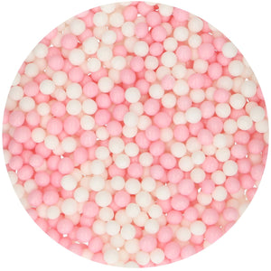 FunCakes Perles en Sucre - Pink/White - 60g