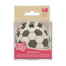 Charger l&#39;image dans la galerie, FunCakes Caissettes à Cupcakes - Football - pcs/48
