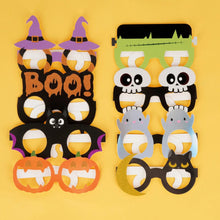 Load image into Gallery viewer, Set de 8 paires de lunettes en papier - Halloween ( LEGAMI )
