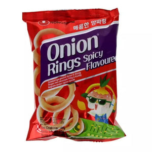 Chips onion rings épicé - 40G (NONGSHIM)