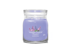 Bougie moyenne jarre Lilac Blossoms - Fleurs de Lilas (YANKEE CANDLE) 368G