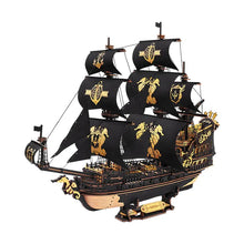 Load image into Gallery viewer, ROKR The Seahorse Barque - Galion en bois monté, vue d'ensemble
