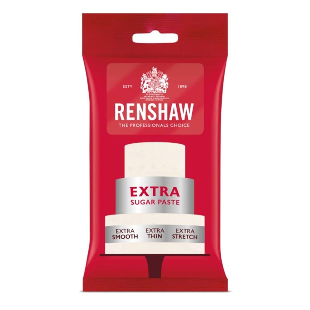Renshaw Extra Sugar Paste 250g - Natural White 