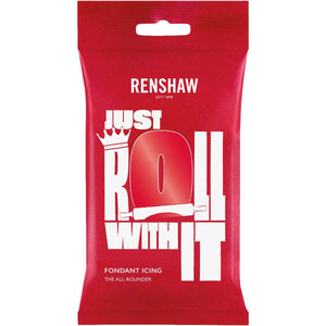 Renshaw Sugarpaste Extra 250g - Red -