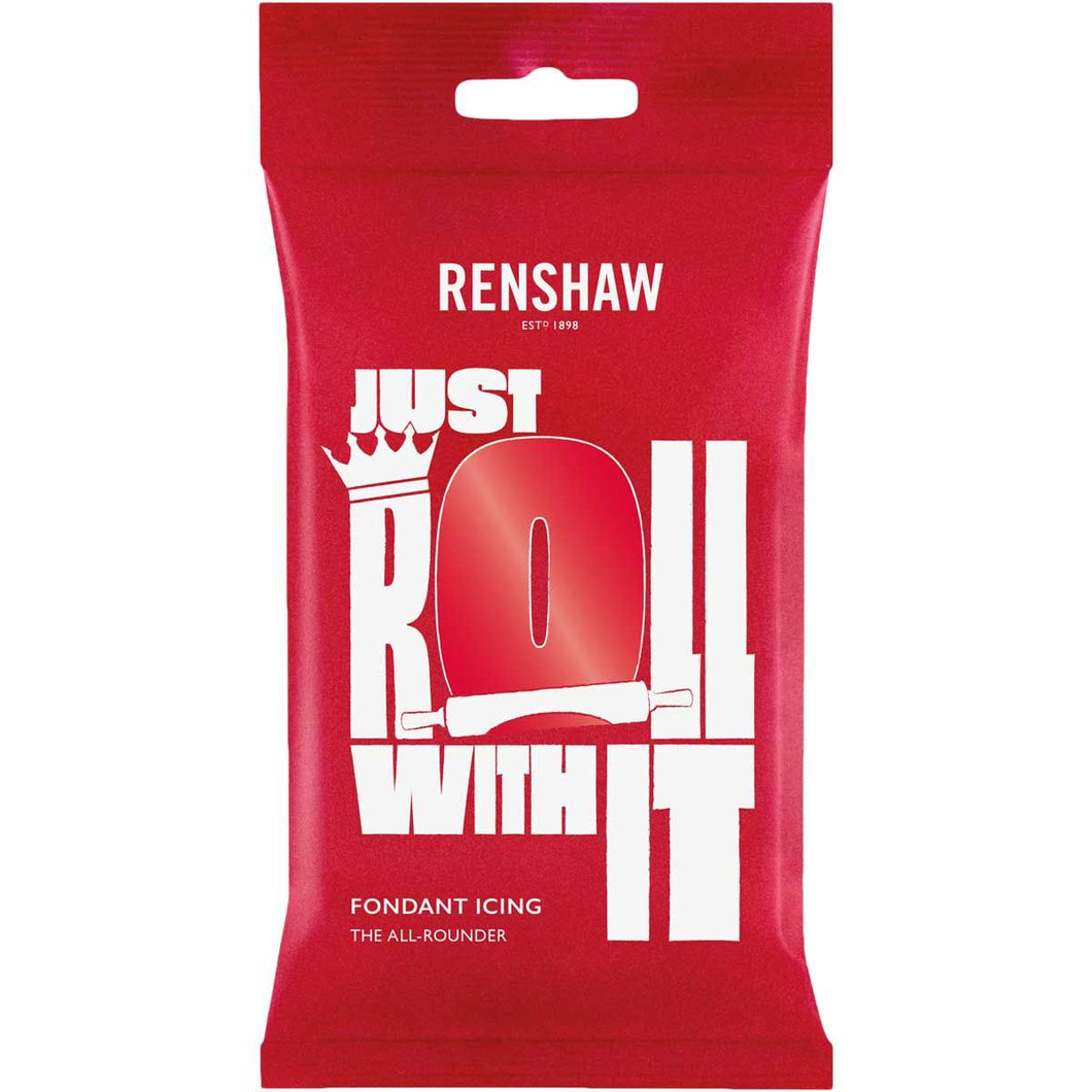 Renshaw Pâte à Sucre Extra - Red - 250g