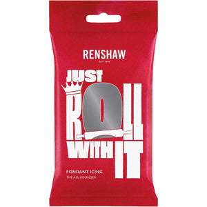 Renshaw Sugarpaste Extra 250g - Gray - 
