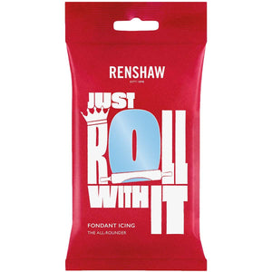 Renshaw Sugar Paste Extra 250g - Baby Blue - 
