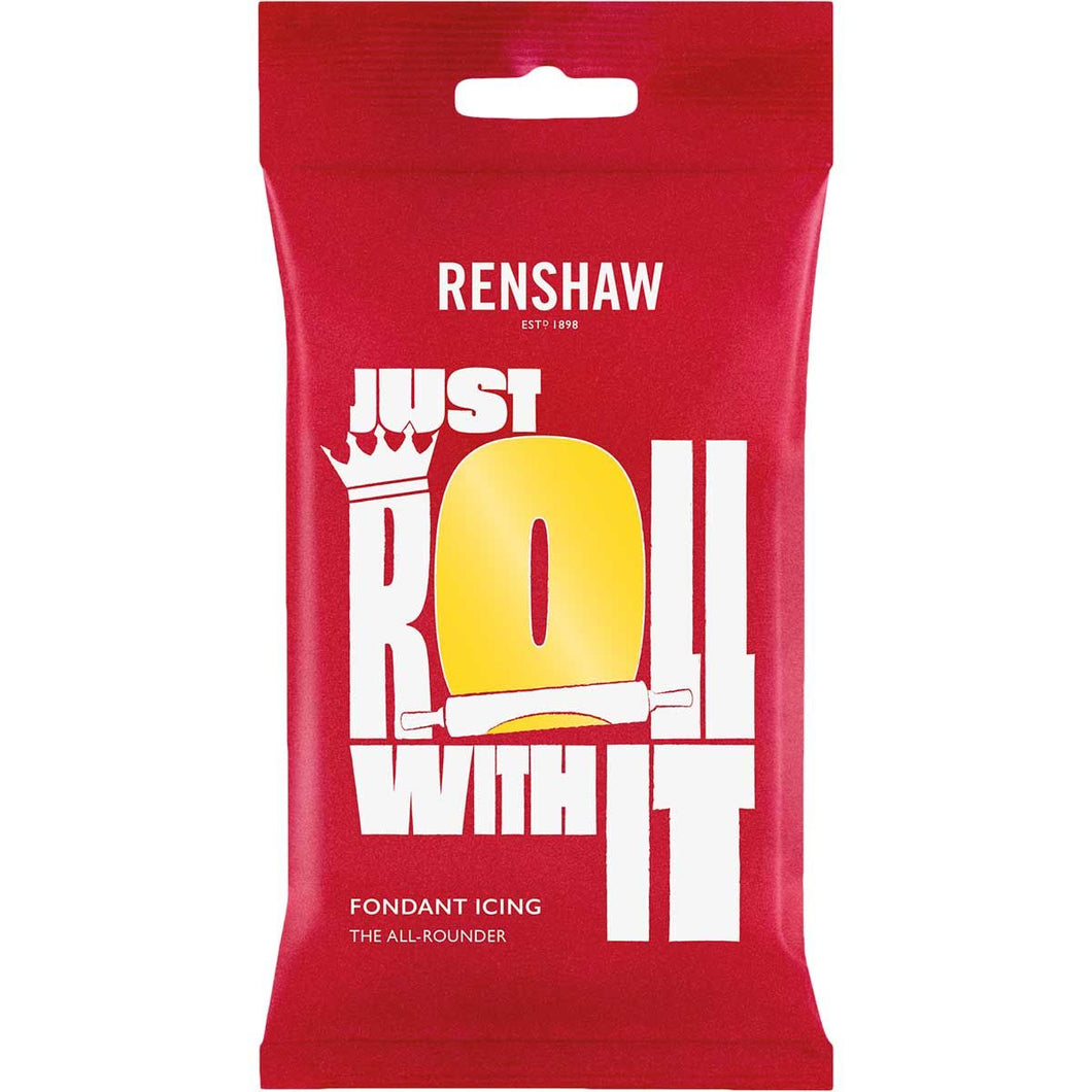 Renshaw Sugar Paste Extra 250g - Yellow - 