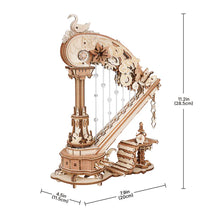 Load image into Gallery viewer, ROKR Magic Harp - Vue de face de la harpe et de sa colonne

