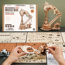Load image into Gallery viewer, ROKR Magic Harp - Dos de l'emballage : 350 pièces, 14 ans et +
