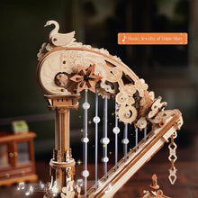 Load image into Gallery viewer, ROKR Magic Harp - Vue rapprochée de la base et des engrenages
