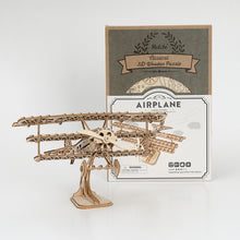 Load image into Gallery viewer, Rolife Airplane - Face avant de l'emballage : 145 pièces, 8 ans et +
