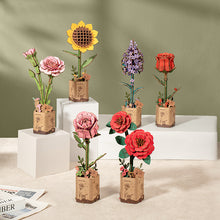 Load image into Gallery viewer, Rowood Pink Carnation - Composition avec les autres fleurs de la gamme
