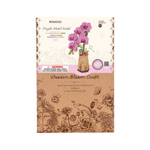 Load image into Gallery viewer, Rowood Purple Moth Orchid - Emballage : 132 pièces, 8 ans et +
