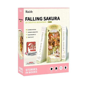 DIY Book Nook 3D - Falling Sakura (ROLIFE)