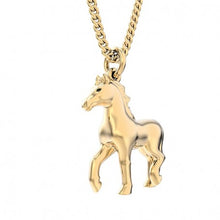 Load image into Gallery viewer, Collier plaqué or 18 carats CHOCLI &quot;horse&quot; - cheval
