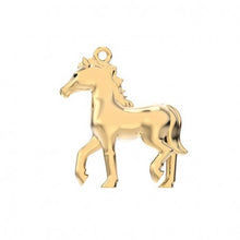 Load image into Gallery viewer, Collier plaqué or 18 carats CHOCLI &quot;horse&quot; - cheval
