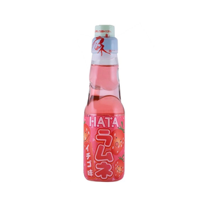 Ramune Japanese Lemonade - Strawberry 200ML