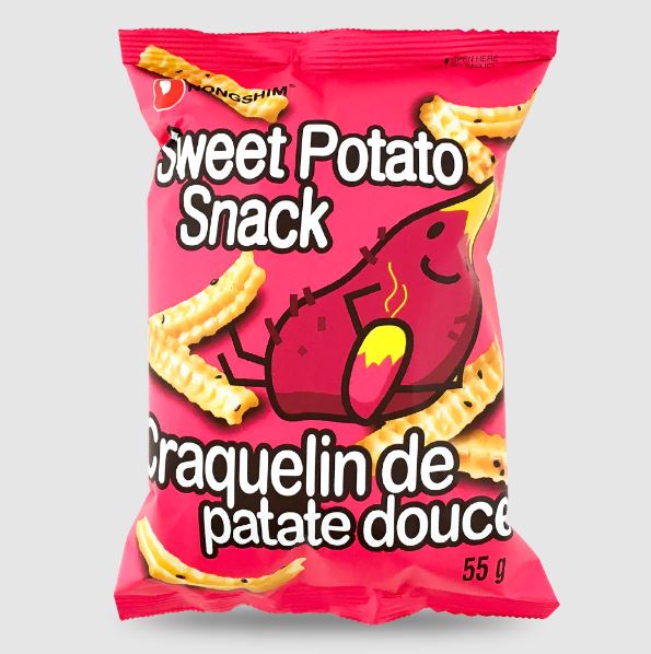 Chips sweet potato - patate douce, 55G (NONGSHIM)