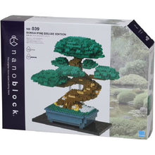 Load image into Gallery viewer, Nanoblock Bonsai Matsu (Pine Tree) Deluxe Edition NB-039
