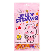 Jelly Straws Assorties aux Fruits - Douceurs Fruitées d'Asie