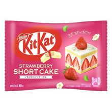 Load image into Gallery viewer, Kit Kat mini japonais en pack strawberry shortcake - shortcake aux fraises 10PCS, 116G

