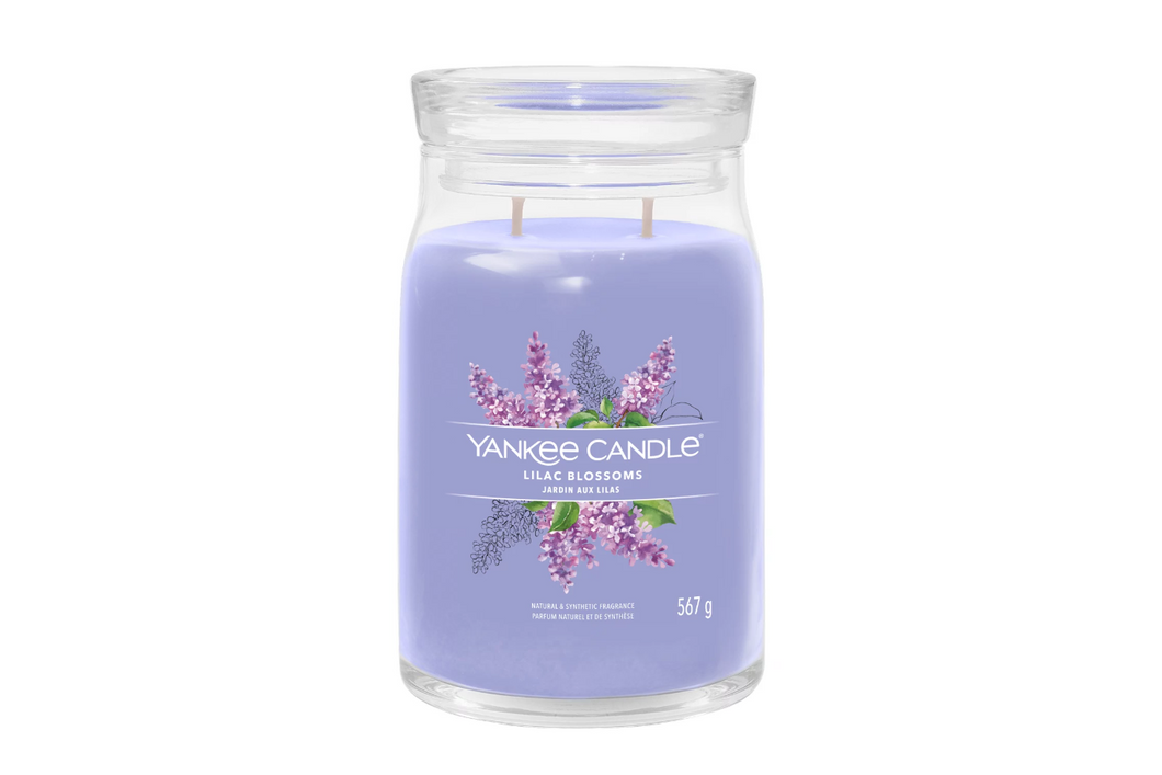 Bougie grande jarre Lilac Blossoms - Fleurs de Lilas (YANKEE CANDLE) 567G