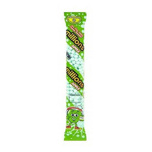 Millions - Tube de bonbons - Pomme verte - 60 Gr