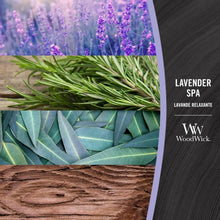 Load image into Gallery viewer, Grande Bougie Parfumée Mèche en Bois - Lavender Spa

