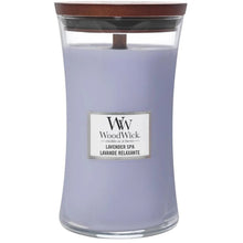 Load image into Gallery viewer, Grande Bougie Parfumée Mèche en Bois - Lavender Spa
