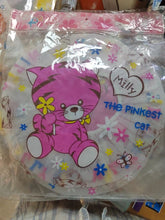 Load image into Gallery viewer, Charlotte de douche mignonne avec motif de chat rose The Pinkest cat
