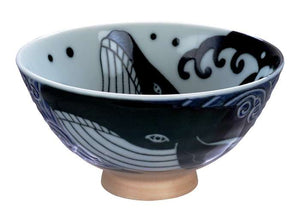 Kawaii Ohira Whale Rice Bowl