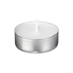 Set of 50 tealight candles - basic white