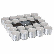 Load image into Gallery viewer, Set of 50 tealight candles - basic white
