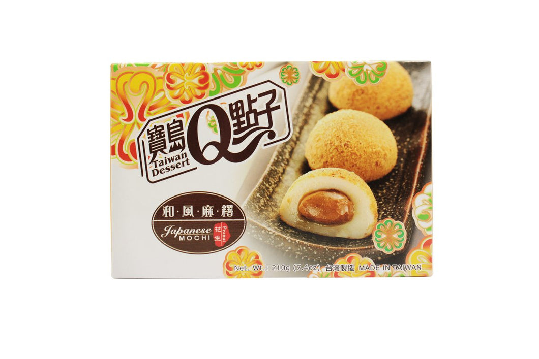 Mochi - Cacahuète 6pcs - 210G (TAIWAN DESSERT Q)