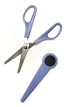 Stainless scissors with cases and magnet