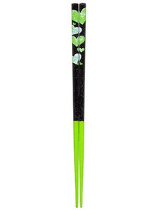 green chopsticks