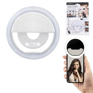 Rechargeable LED Selfie Light for Smartphone