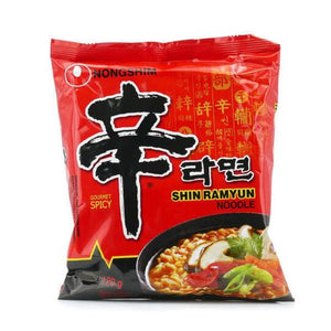 Spicy shin ramyun noodles - 120G (NONGSHIM)