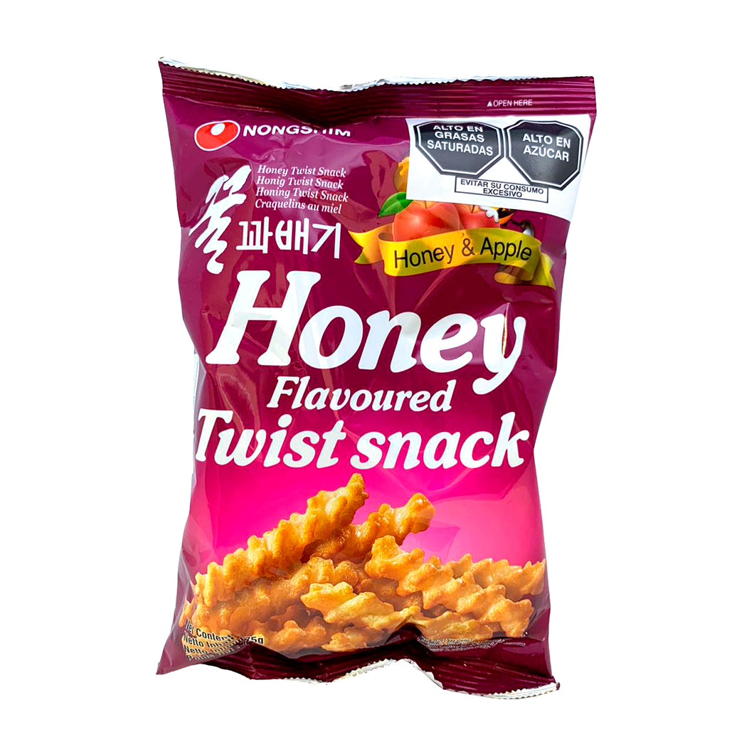 Apple honey twist snack - 75G (NONGSHIM)