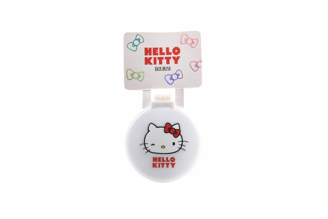 Hairbrush with Hello Kitty pocket mirror
