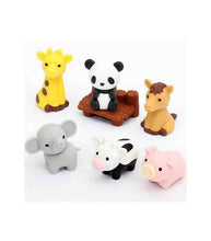Load image into Gallery viewer, SET OF ERASERS &quot;ANIMALS&quot; (7 pieces)
